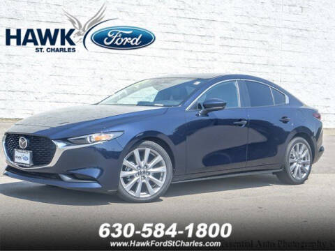 2022 Mazda Mazda3 Sedan for sale at Hawk Ford of St. Charles in Saint Charles IL