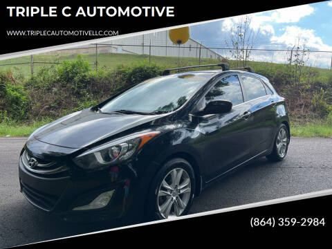 2013 Hyundai Elantra GT for sale at TRIPLE C AUTOMOTIVE in Anderson SC