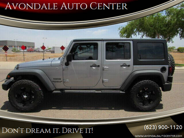 2014 Jeep Wrangler Unlimited for sale at Avondale Auto Center in Avondale AZ