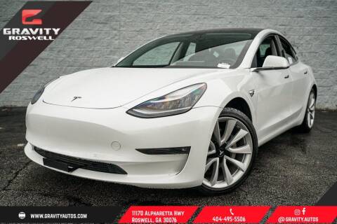 2018 Tesla Model 3 for sale at Gravity Autos Roswell in Roswell GA