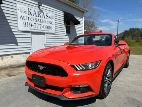 2015 Ford Mustang for sale at Karas Auto Sales Inc. in Sanford NC