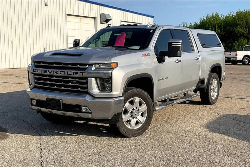 Used 2021 Chevrolet Silverado 2500HD LTZ with VIN 1GC4YPE77MF138565 for sale in Montevideo, Minnesota