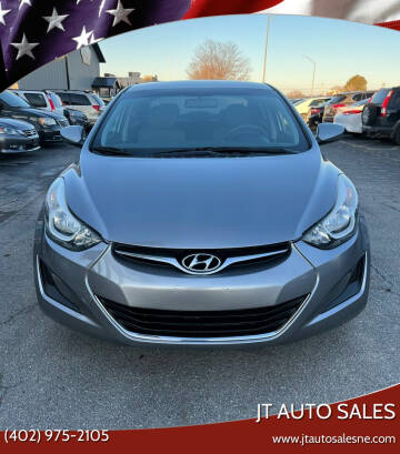 2016 Hyundai Elantra for sale at JT Auto Sales LLC in Lincoln NE