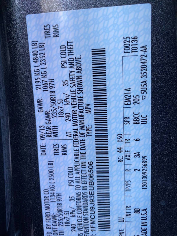 2014 Ford Escape Titanium