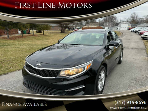 2016 Kia Optima for sale at First Line Motors in Jamestown IN