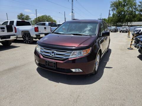 2011 Honda Odyssey for sale at HALEMAN AUTO SALES in San Antonio TX