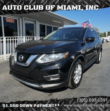 2017 Nissan Rogue for sale at AUTO CLUB OF MIAMI, INC in Miami FL