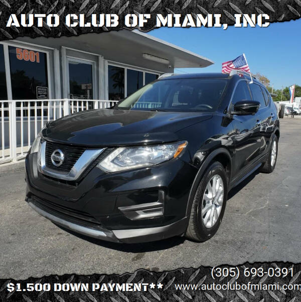 2017 Nissan Rogue for sale at AUTO CLUB OF MIAMI, INC in Miami FL