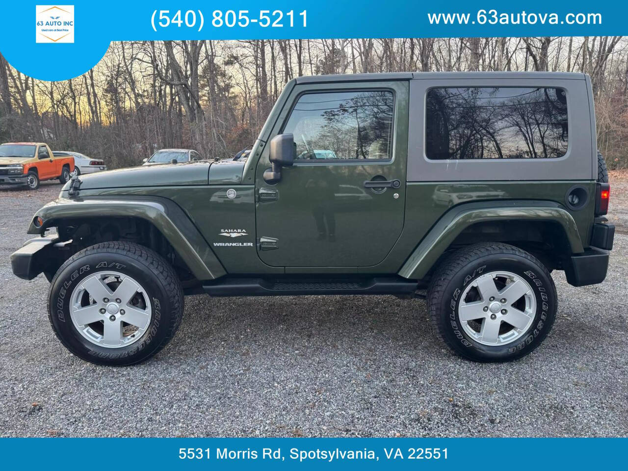 2007 Jeep Wrangler for sale at 63 Auto Inc in Spotsylvania, VA