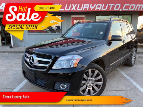 2011 Mercedes-Benz GLK for sale at Texas Luxury Auto in Cedar Hill TX