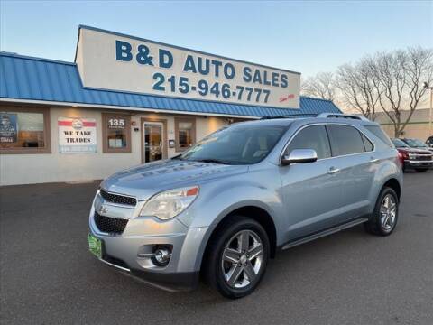 2014 Chevrolet Equinox for sale at B & D Auto Sales Inc. in Fairless Hills PA