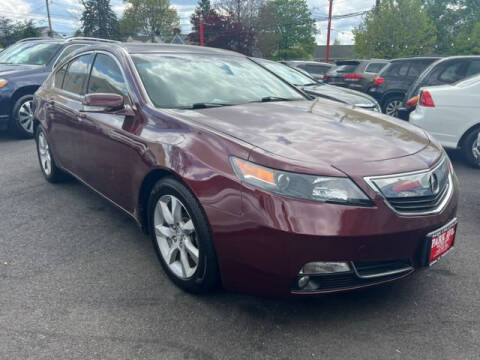 2013 Acura TL for sale at Park Avenue Auto Lot Inc in Linden NJ