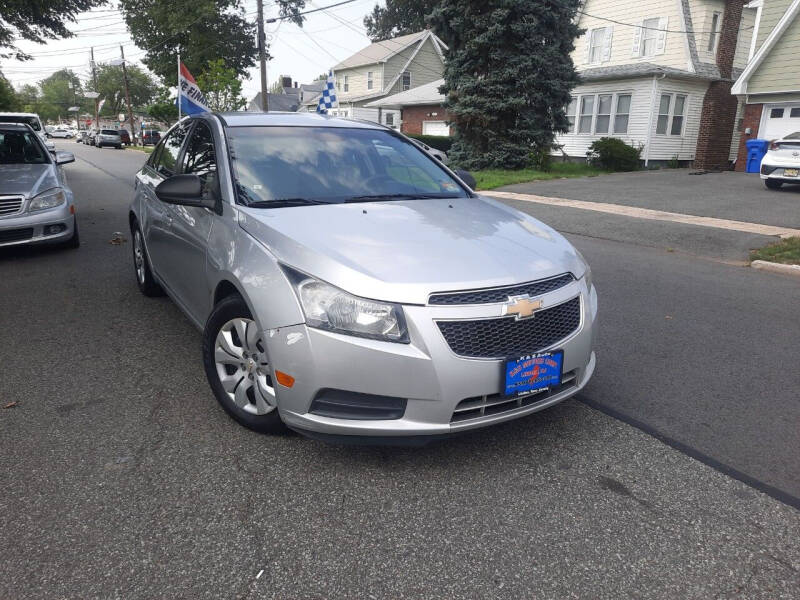 2013 Chevrolet Cruze for sale at K and S motors corp in Linden NJ