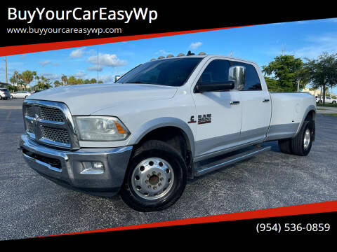 2015 RAM Ram Pickup 3500 for sale at BuyYourCarEasyWp in Fort Myers FL