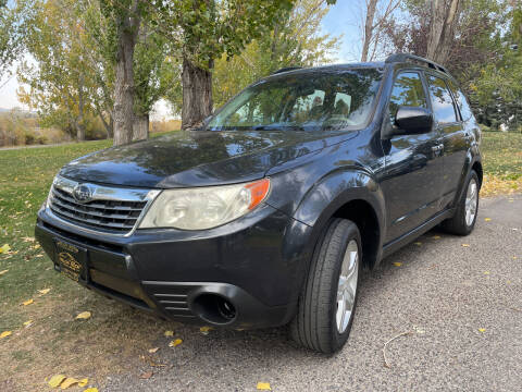 2010 Subaru Forester for sale at BELOW BOOK AUTO SALES in Idaho Falls ID