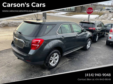 2017 Chevrolet Equinox for sale at Carson's Cars in Milwaukee WI
