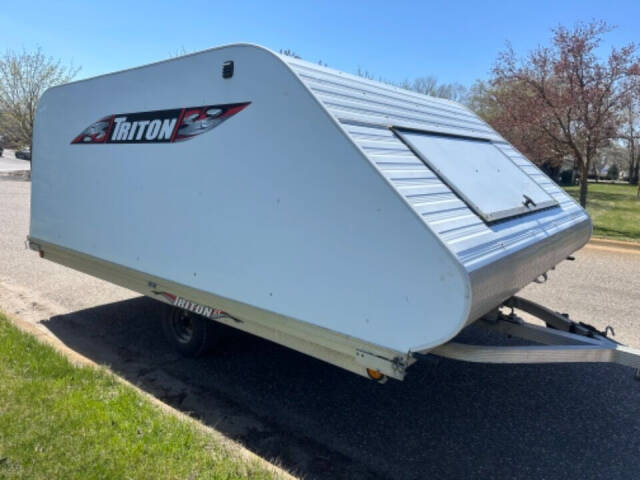 2012 Triton Trailers 2-sled aluminum snowmobile trailer for sale at Sales Ramp LLC in Elk River, MN