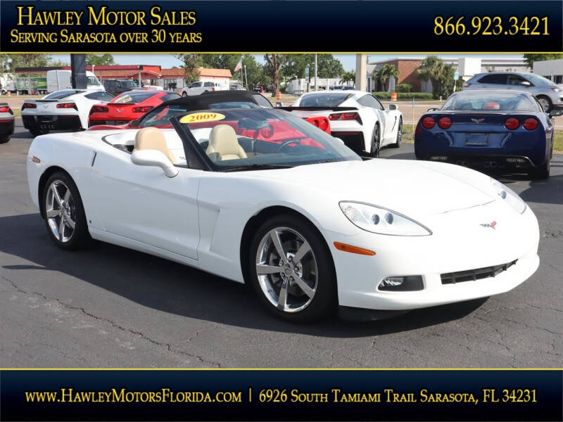 2009 Chevrolet Corvette for sale at Hawley Motor Sales in Sarasota FL