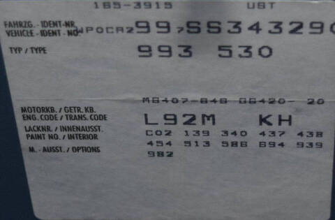 1995 Porsche 911 C4 Cab 993