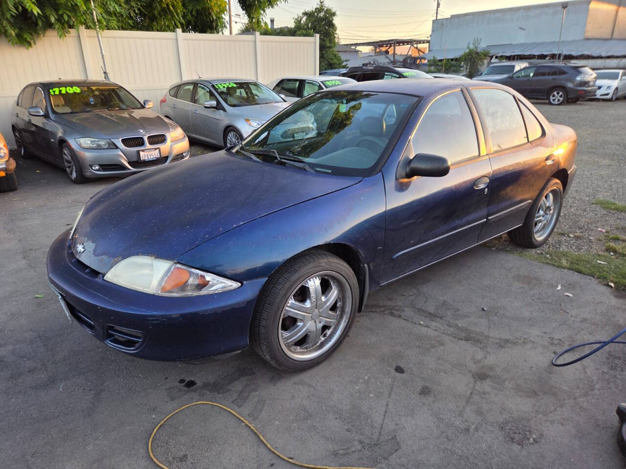 Dk. Blue 2002 Chevrolet Cavalier Base 4dr Sedan 1