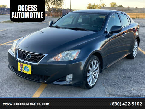 2007 Lexus IS 250 for sale at ACCESS AUTOMOTIVE in Bensenville IL