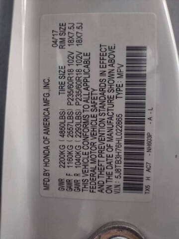 2017 Acura RDX w/Advance