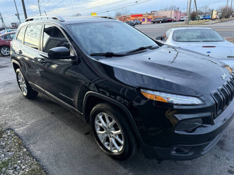 2015 Jeep Cherokee for sale at Martins Auto Sales in Shelbyville KY