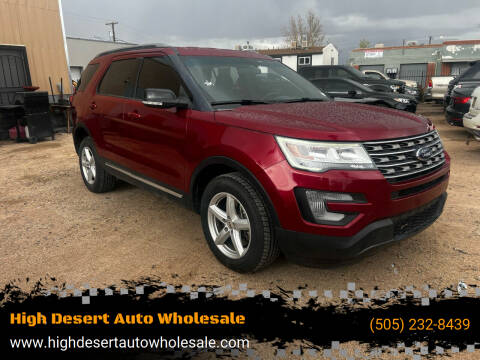 2017 Ford Explorer for sale at High Desert Auto Wholesale in Albuquerque NM