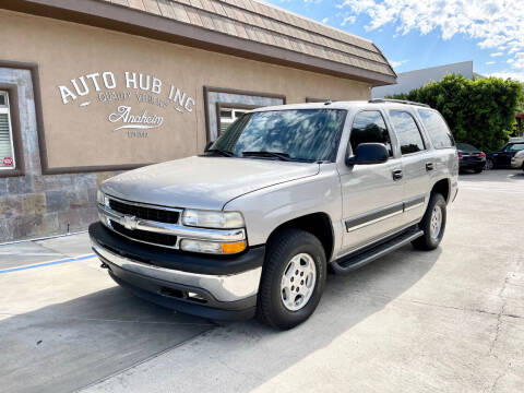 2005 Chevrolet Tahoe for sale at Auto Hub, Inc. in Anaheim CA