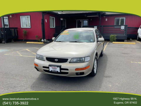 1996 Nissan Maxima for sale at Best Value Automotive in Eugene OR