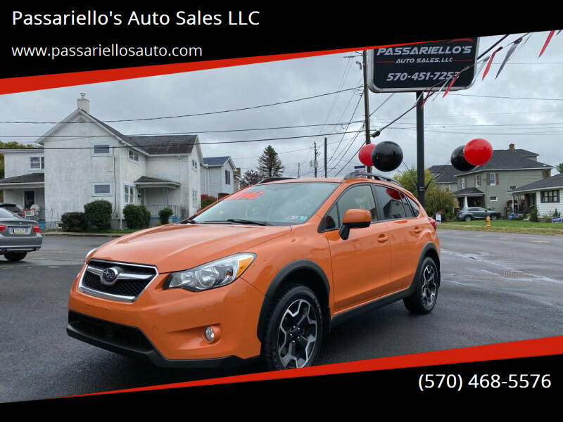 2014 Subaru XV Crosstrek for sale at Passariello's Auto Sales LLC in Old Forge PA