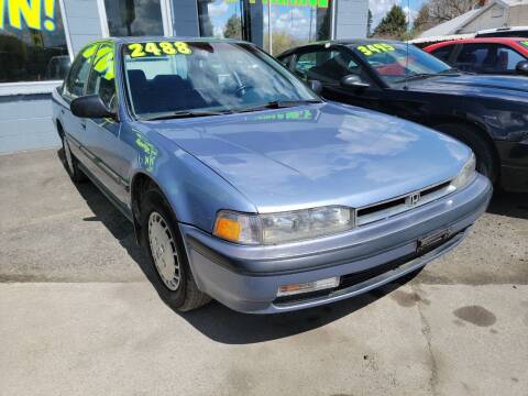 1990 Honda Accord for sale at Direct Auto Sales+ in Spokane Valley WA