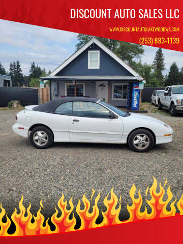 1996 Pontiac Sunfire for sale at DISCOUNT AUTO SALES LLC in Spanaway WA