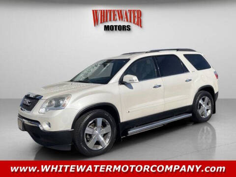 2009 GMC Acadia for sale at WHITEWATER MOTOR CO in Milan IN