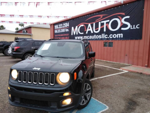 2015 Jeep Renegade for sale at MC Autos LLC in Pharr TX