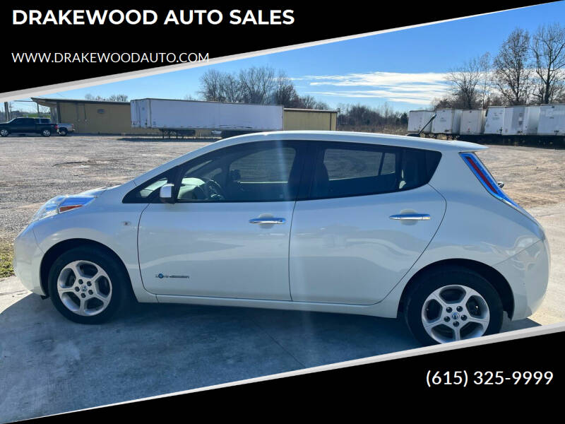 2012 Nissan LEAF for sale at DRAKEWOOD AUTO SALES in Portland TN