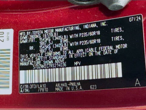 2024 Toyota Sienna Limited 7-Passenger