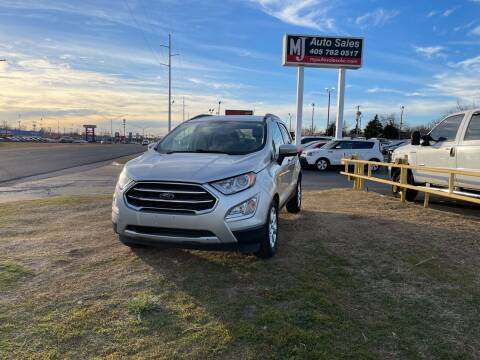 2018 Ford EcoSport for sale at MJ AUTO SALES in Oklahoma City OK