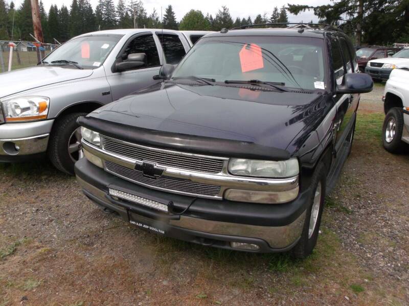 2004 Chevrolet Tahoe for sale at Sun Auto RV and Marine Sales in Shelton WA
