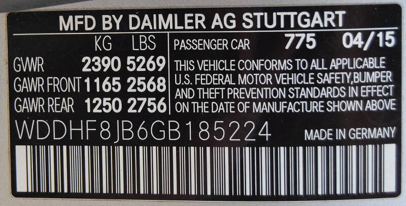 2016 Mercedes-Benz E-Class E 350 4MATIC