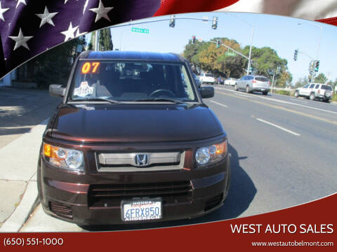 2007 Honda Element for sale at West Auto Sales in Belmont CA