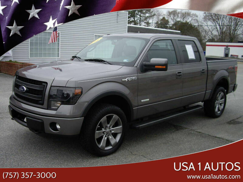 2014 Ford F-150 for sale at USA 1 Autos in Smithfield VA