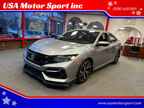 2019 Honda Civic for sale at USA Motor Sport inc in Marlborough MA