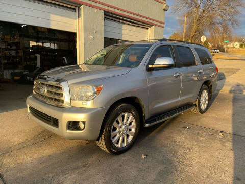 2014 Toyota Sequoia for sale at Motley's Auto World in Danville VA