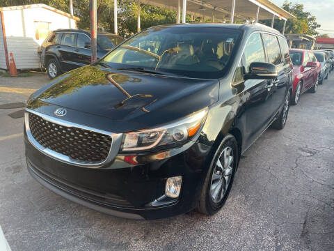 2015 Kia Sedona for sale at America Auto Wholesale Inc in Miami FL