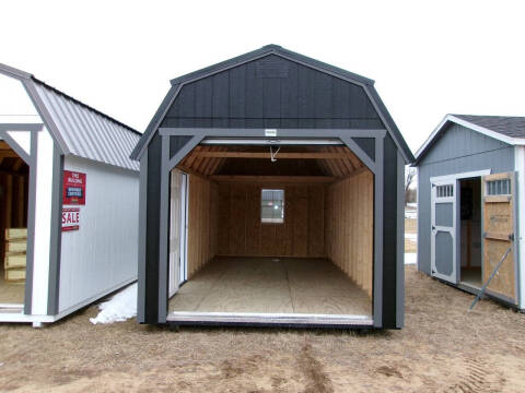 10 x 20 lofted barn w/garage pkg