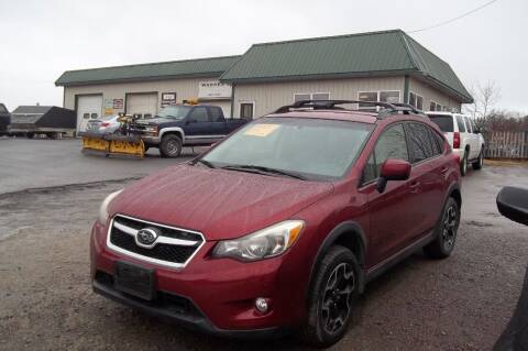 2014 Subaru XV Crosstrek for sale at Warner's Auto Body of Granville, Inc. in Granville NY