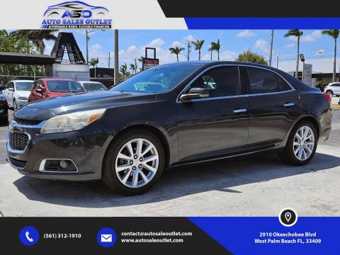 2014 Chevrolet Malibu for sale at Auto Sales Outlet in West Palm Beach FL