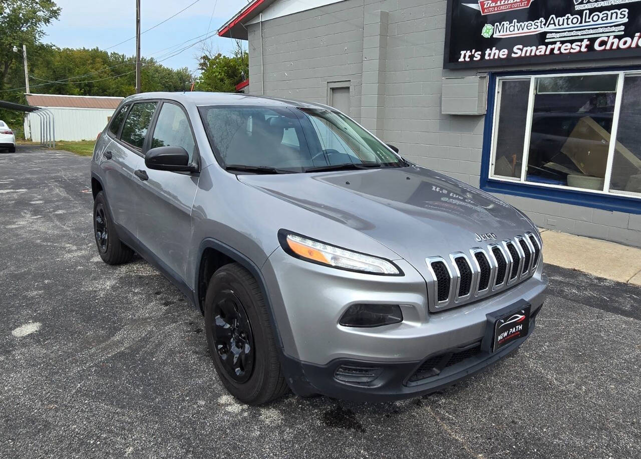 2016 Jeep Cherokee for sale at Bastian s Auto Outlet in Coal Valley, IL