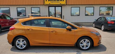 2017 Chevrolet Cruze for sale at Parkway Motors in Springfield IL